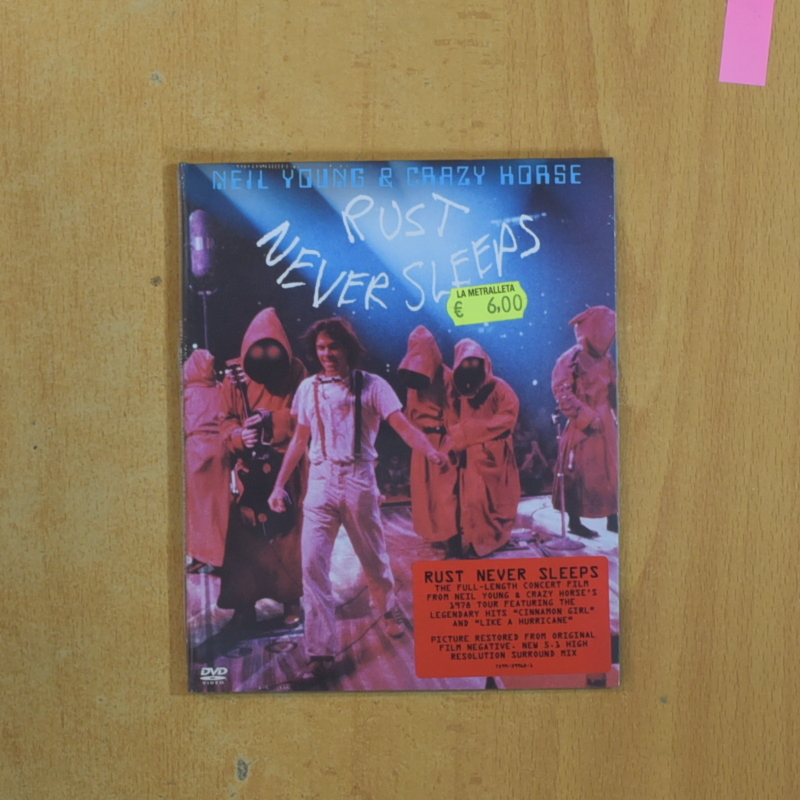 [422110] NEIL YOUNG & CRAZY HORSE - RUST NEVER SLEEPS - CD