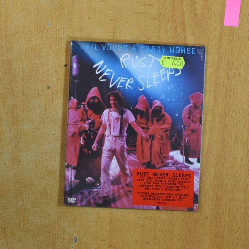 [422112] NEIL YOUNG & CRAZY HORSE - RUST NEVER SLEEPS - CD