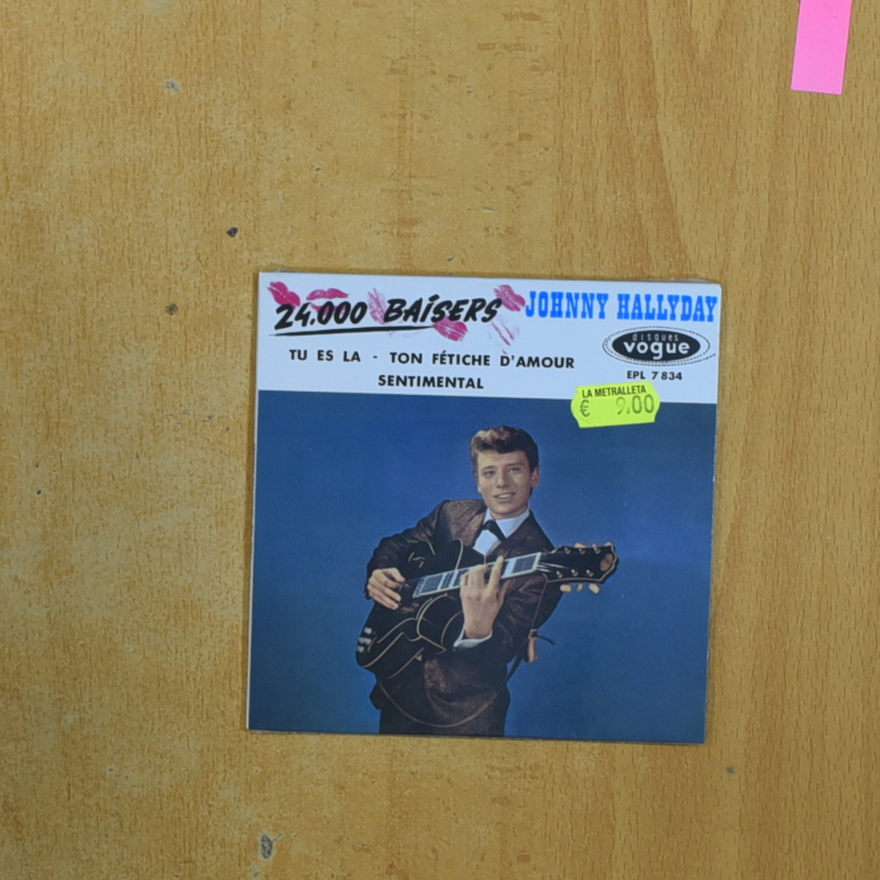[422117] JOHNNY HALYDAY - 24000 BAISERS - CD