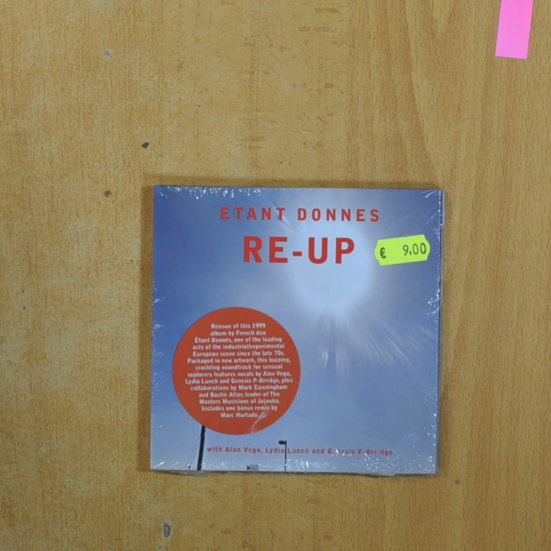 [422119] ETANT DONNES - RE UP - CD