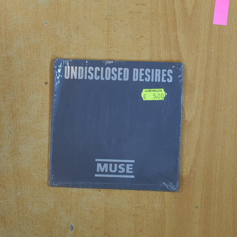 [422136] MUSE - UNDISCLOSED DESIRES - CD