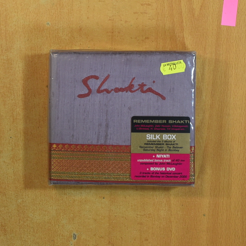 [422140] SHAKTI - REMEMBER SHAKTI SILK BOX - CD