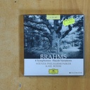 BRAHMS - 4 SYMPHONIES - CD