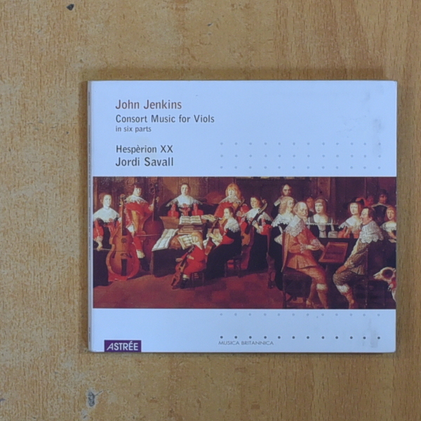 JOHN JENKINS - CONSORT MUSIC FOR VIOLS - CD