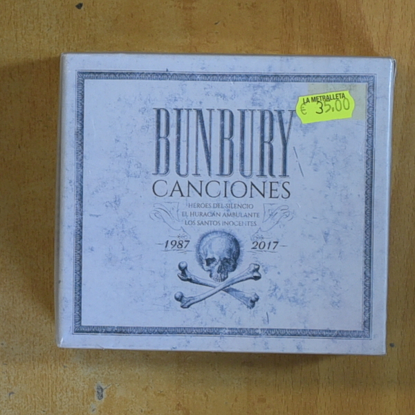 BUNBURY - CANCIONES 1987 / 2017 - CD