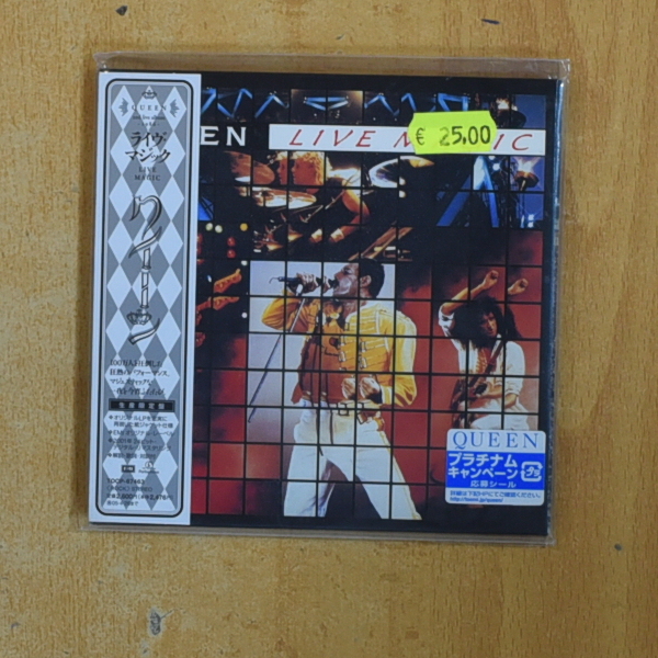 QUEEN - LIVE MAGIC - ED JAPONESA CD