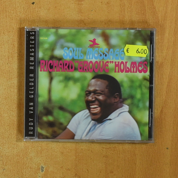 RICHARD GROOVE HOLMES - SOUL MESSAGE - CD