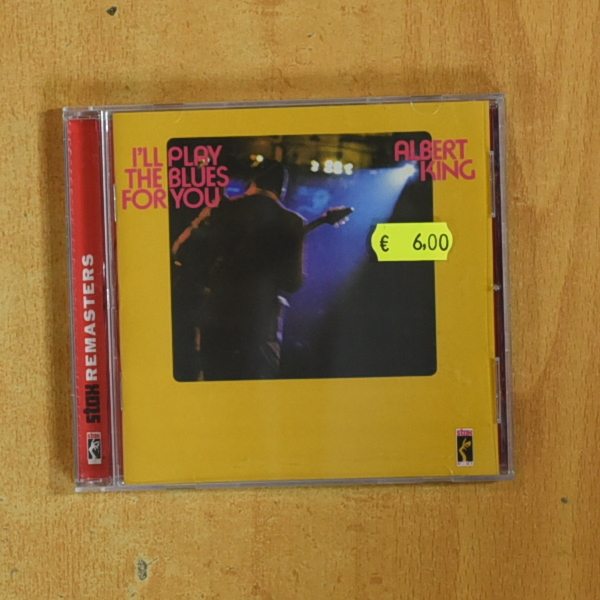 ALBERT KING - ILL PLAY THE BLUES FOR YOU - CD