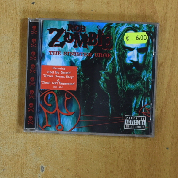 ROB ZOMBIE - THE SINISTER URGE - CD