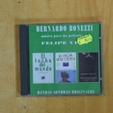 BERNARDO BONEZZI - EL TECHO DEL MUNDO / EL MEJOR DE LOS TIEMPOS / MIENTRAS HAYA LUZ - CD