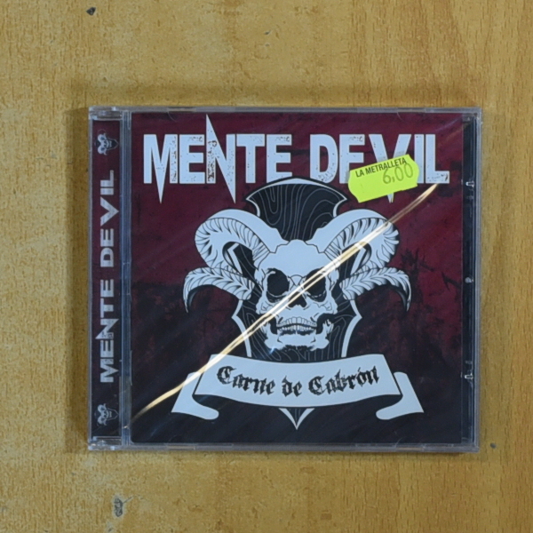 MENTE DEVIL - CARNE DE CABRON - CD