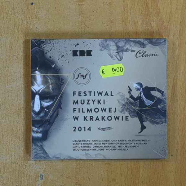 VARIOS - FESTIWAL MUZYKI FILMOWEJ W KRAKOWIE 2014 - CD