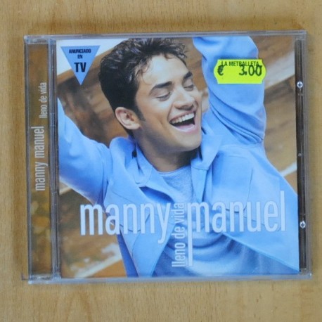 [261210] MANNY MANUEL - LLENO DE VIDA - CD