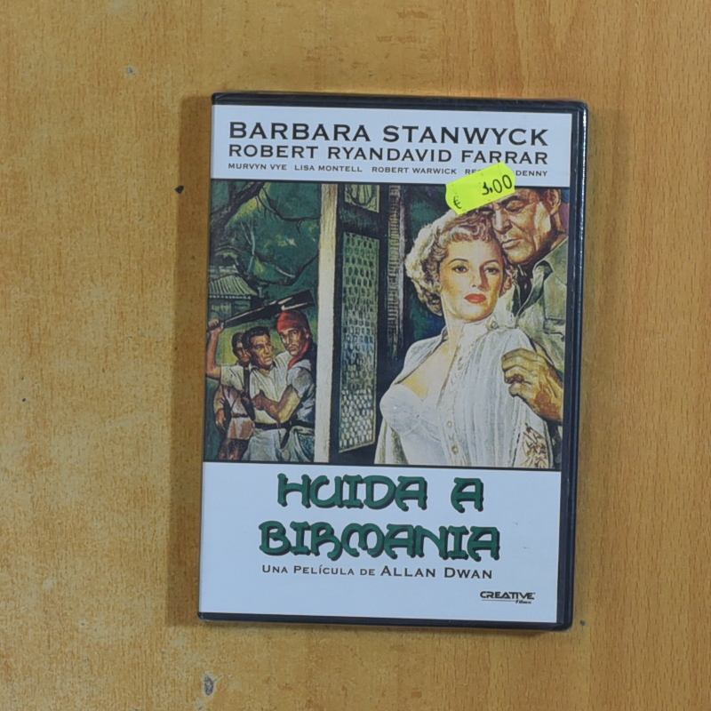 HUIDA A BIRMANIA - DVD