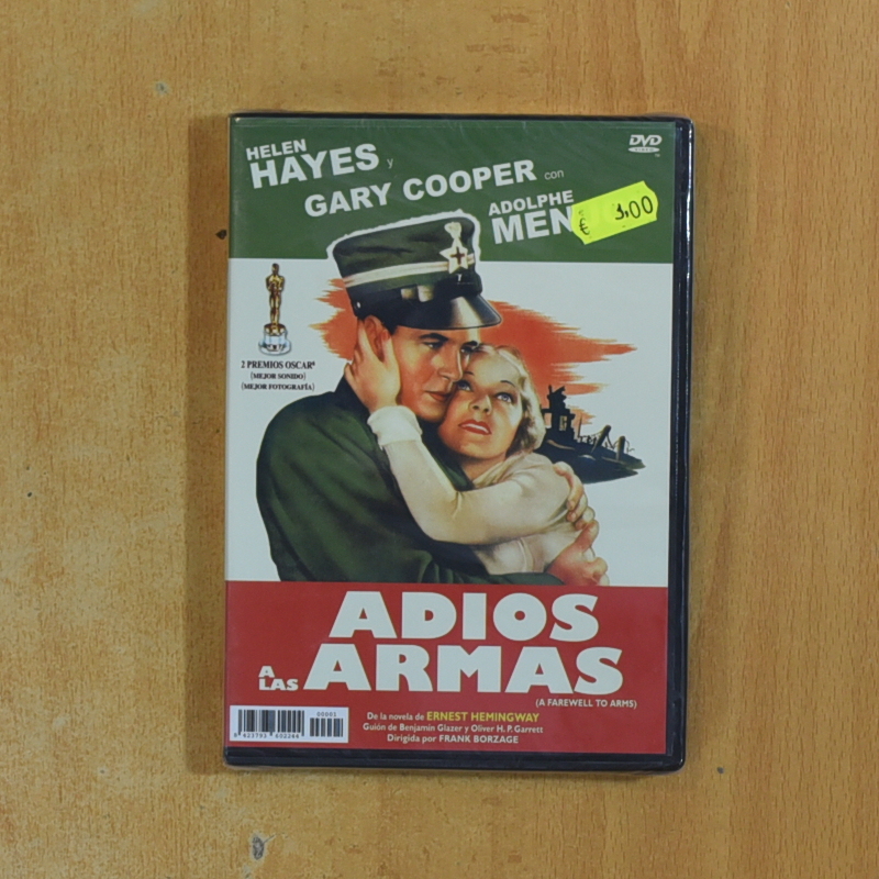 ADIOS A LAS ARMAS - DVD