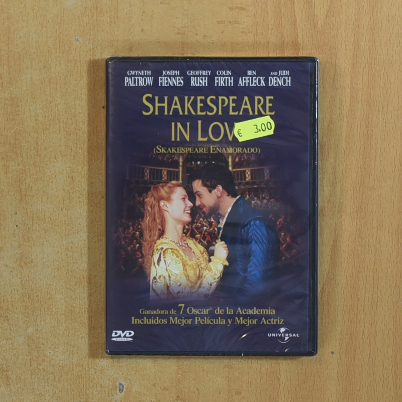 SHAKESPEARE IN LOVE - DVD