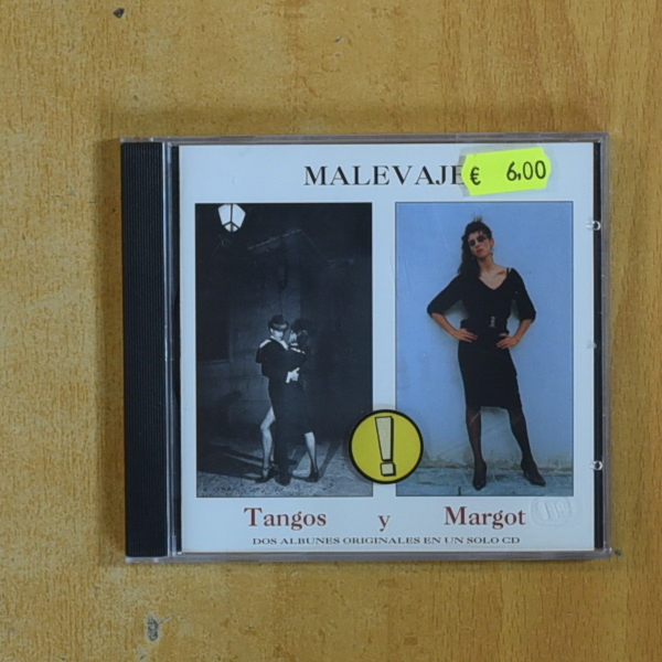 MALEVAJE - TANGOS Y MARGOT - CD