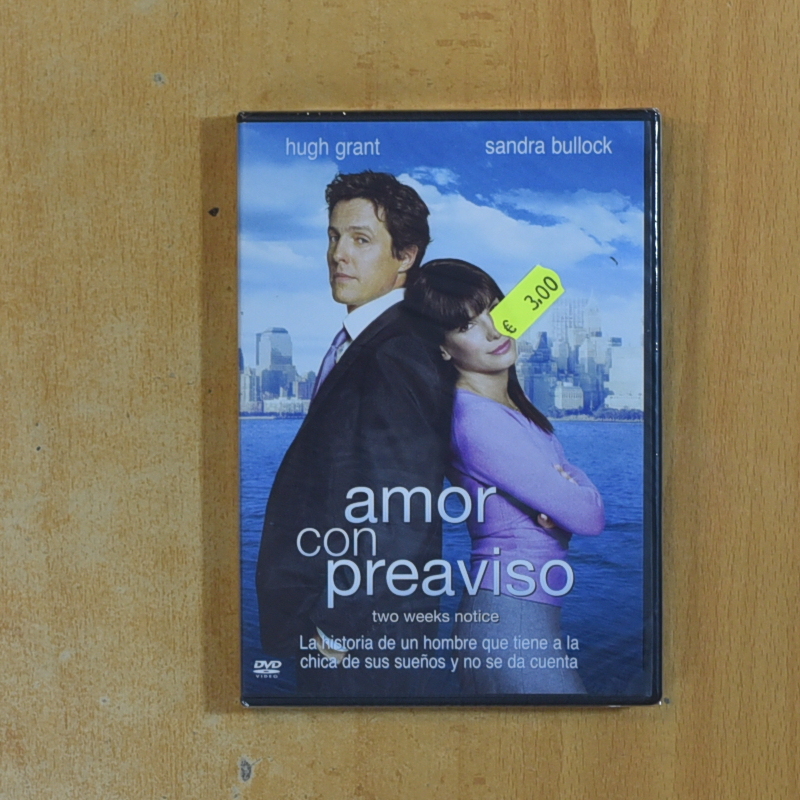 AMOR CON PREAVISO - DVD
