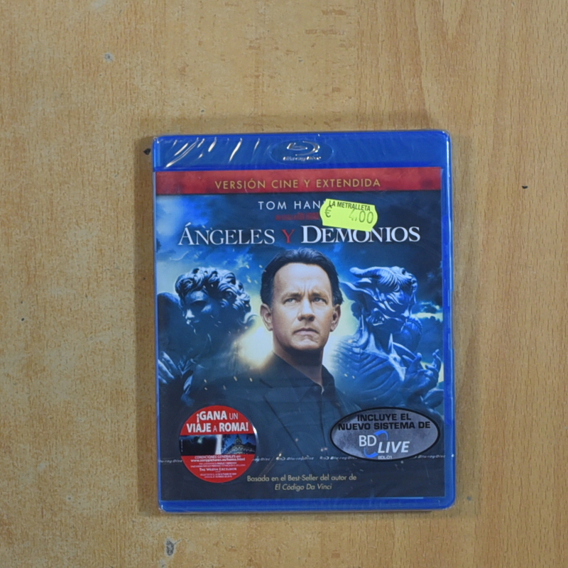 ANGELES Y DEMONIOS - BLURAY