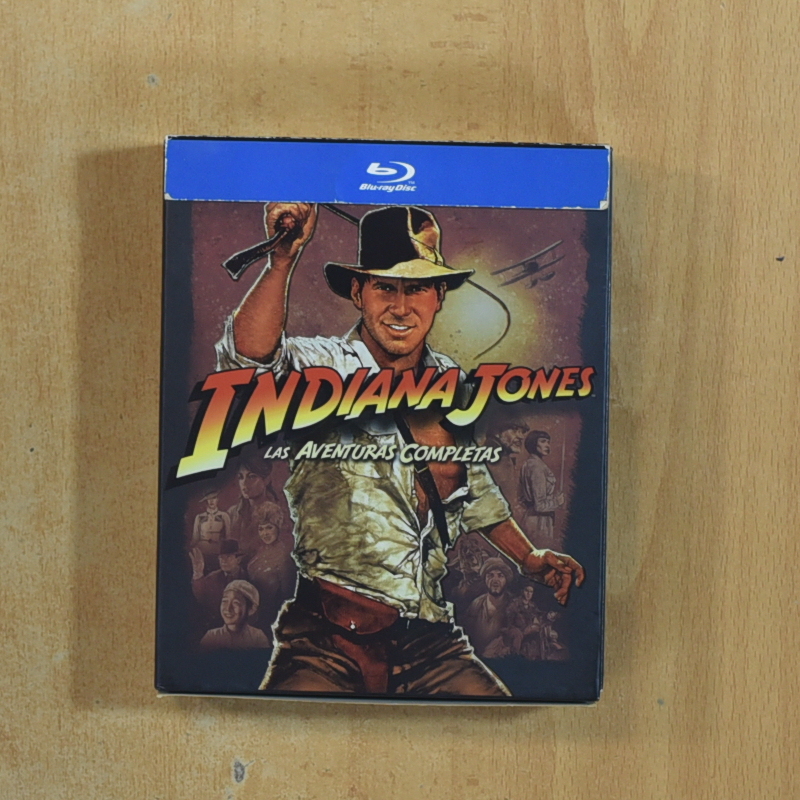 INDIANA JONES LAS AVENTURAS COMPLETAS - BLURAY