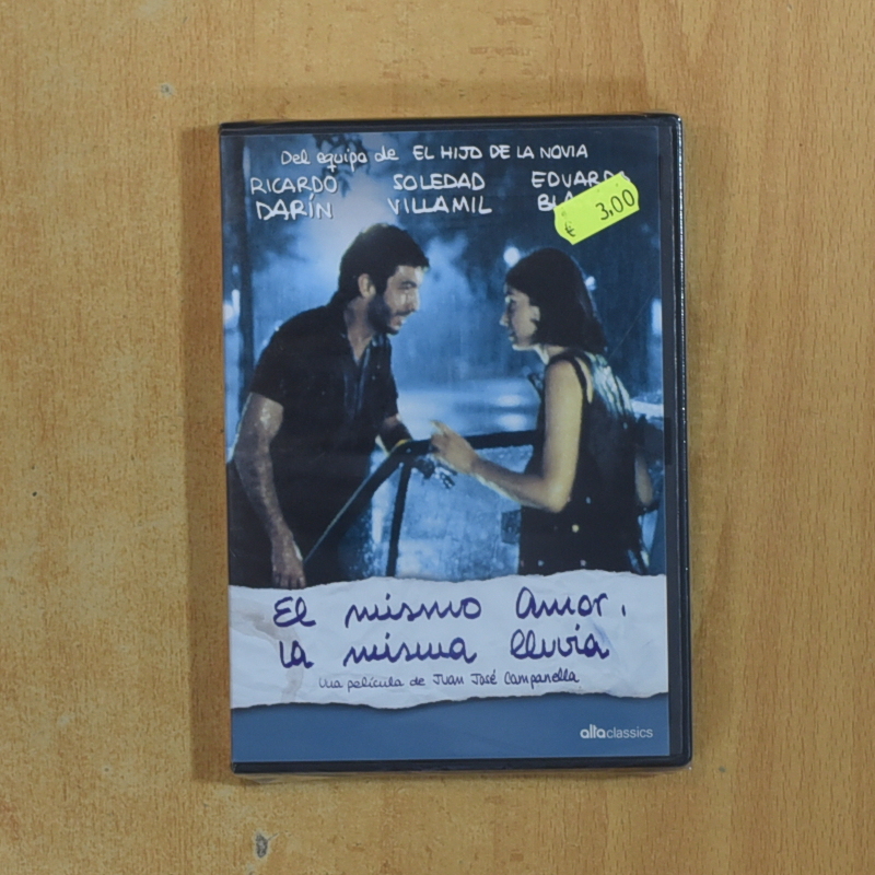 EL MISMO AMOR LA MISMA LLUVIA - DVD