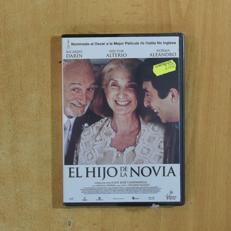 EL HIJO DE LA NOVIA - DVD