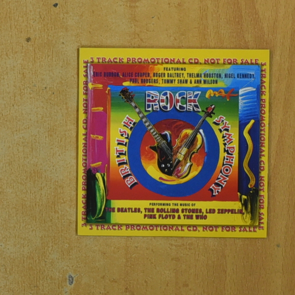 VARIOS - BRITISH ROCK SYMPHONY - CD