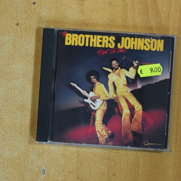 THE BROTHERS JOHNSON - RIGHT ON TIME - CD