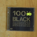 VARIOS - 100 BLACK - CD