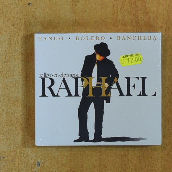 [422956] RAPHAEL - TE LLEVO EN EL CORAZON - CD