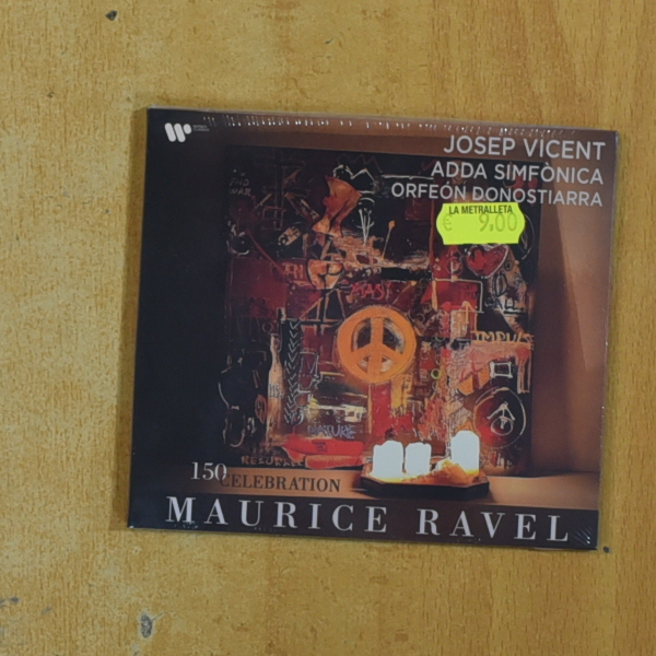 [422961] JOSEP VICENT - MAURICE RAVEL 150 CELEBRATION - CD