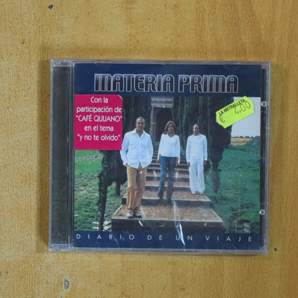 [422980] MATERIA PRIMA - DIARIO DE UN VIAJE - CD