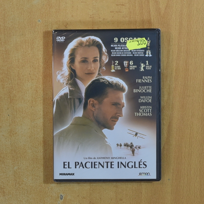 EL PACIENTE INGLES - DVD