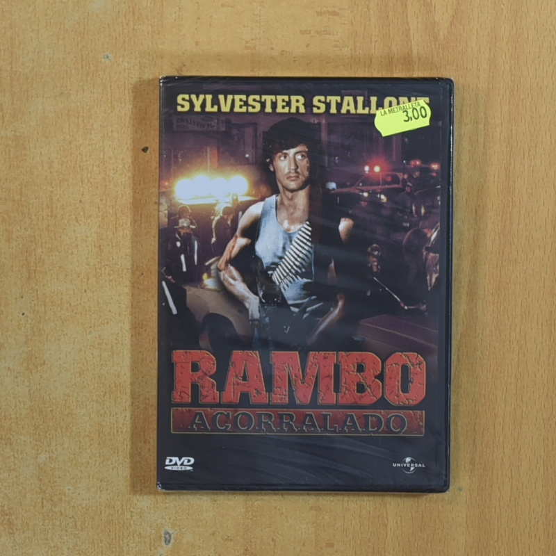 RAMBO ACORRALADO - DVD