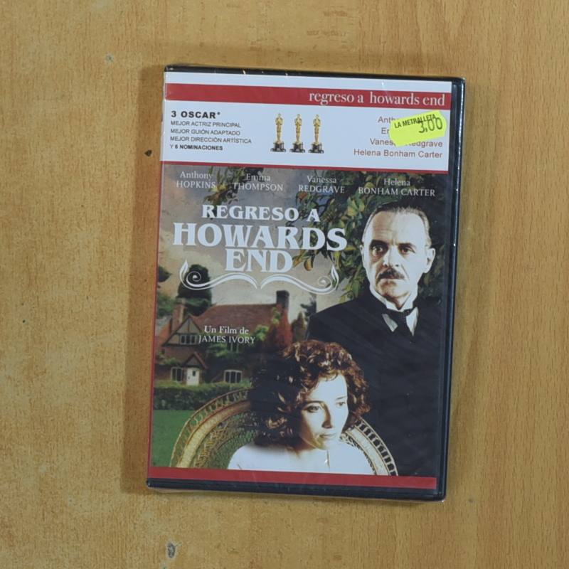 REGRESO A HOWARDS END - DVD
