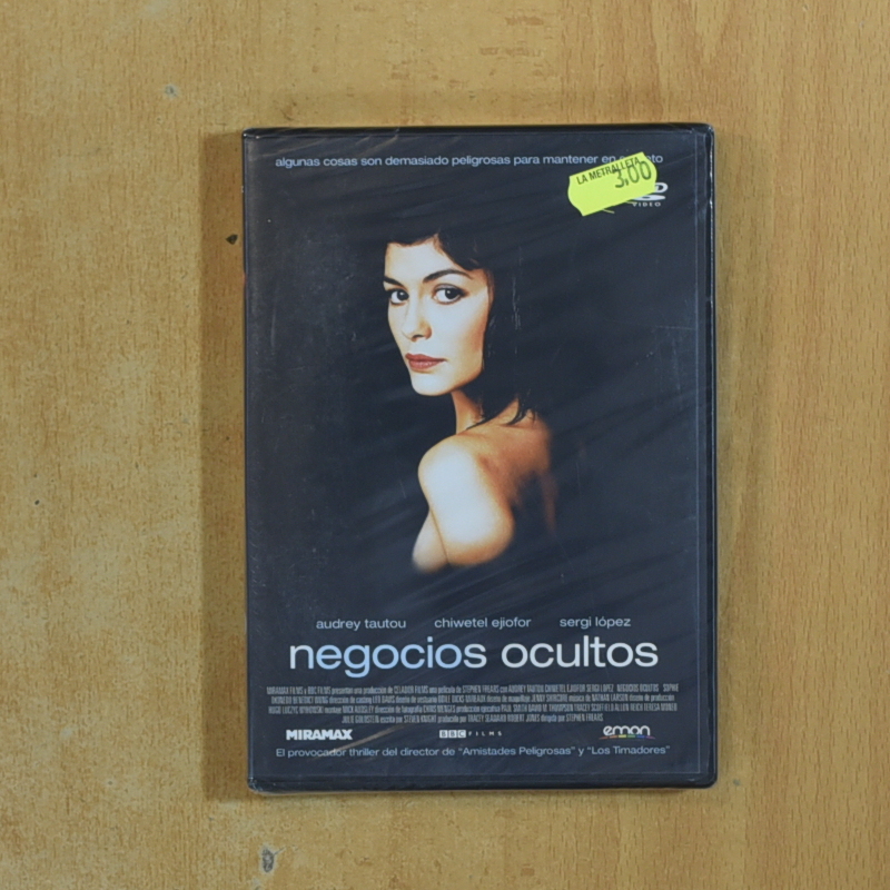 NEGOCIOS OCULTOS - DVD