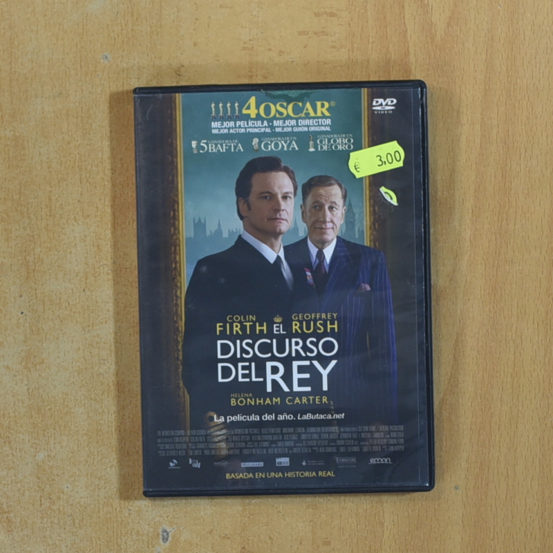 EL DISCURSO DEL REY - DVD