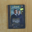 EL DISCURSO DEL REY - DVD