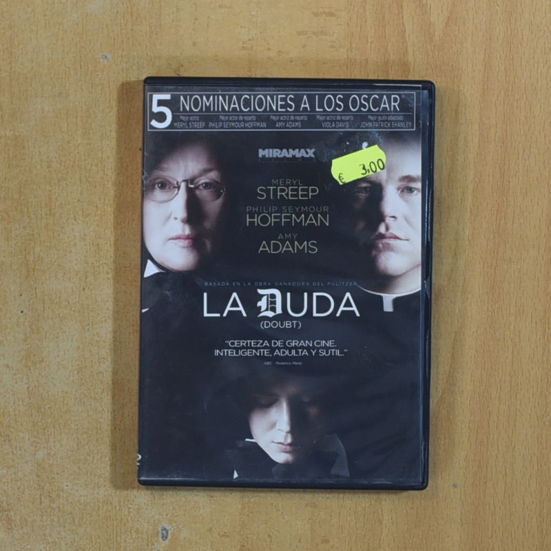 LA DUDA - DVD