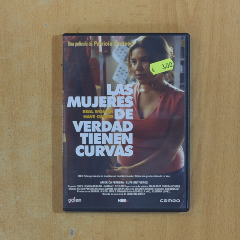 LAS MUJERES DE VERDAD TIENEN CURVAS - DVD
