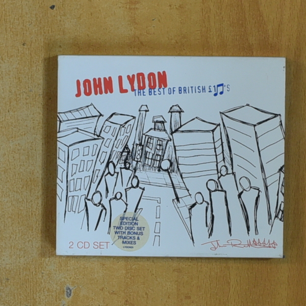 JOHN LYDON - THE BEST OF BRITISH 1S - CD
