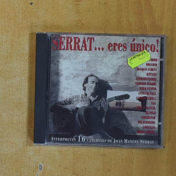 VARIOS - SERRAT ERES UNICO - CD