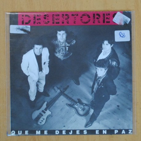 [262355] DESERTORES - QUE ME DEJES EN PAZ - SINGLE