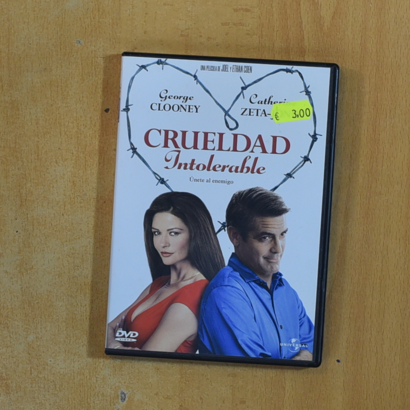 CRUELDAD INTOLERABLE - DVD