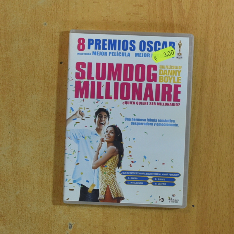 SLUMDOG MILLIONAIRE - DVD