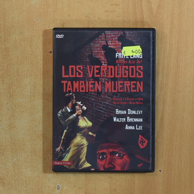 LOS VERDUGOS TAMBIEN MUEREN - DVD