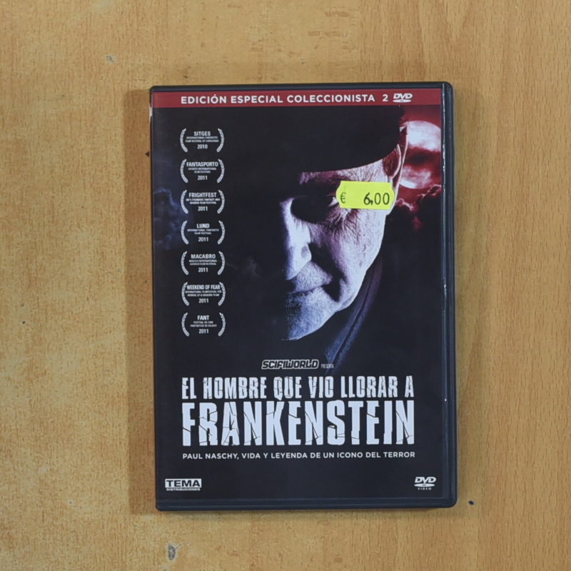 EL HOMBRE QUE VIO LLORAR A FRANKENSTEIN - DVD