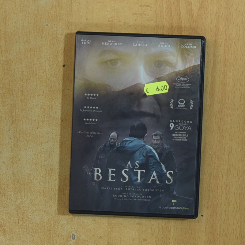 AS BESTAS - DVD