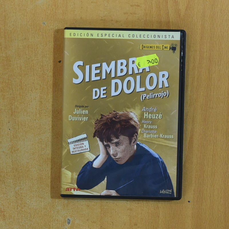 SIEMBRA DE DOLOR - DVD