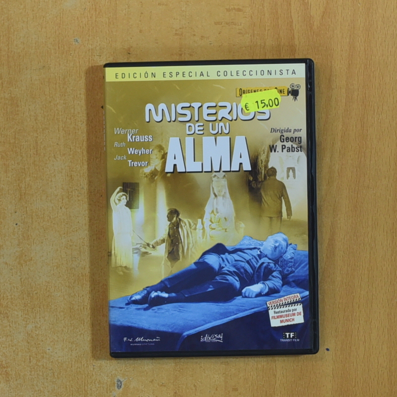 [423423] MISTERIOS DE UN ALMA - DVD